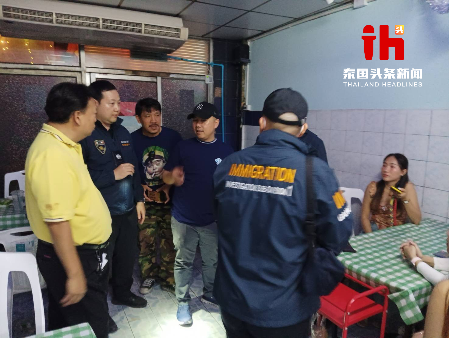 曼谷夜店大搜查，数十名外籍人士被捕！